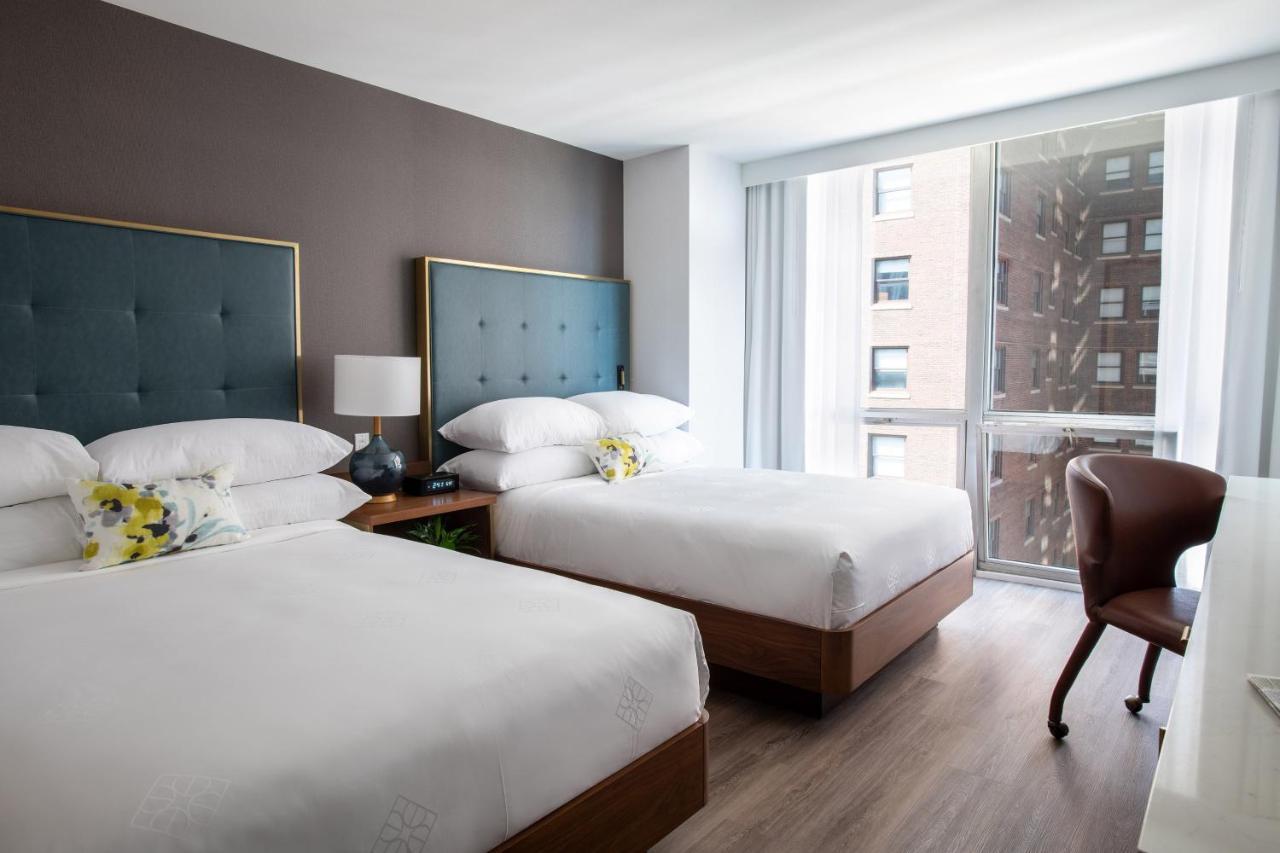 Deluxe Double Room Two Double Beds Limited View Hearing Accessible