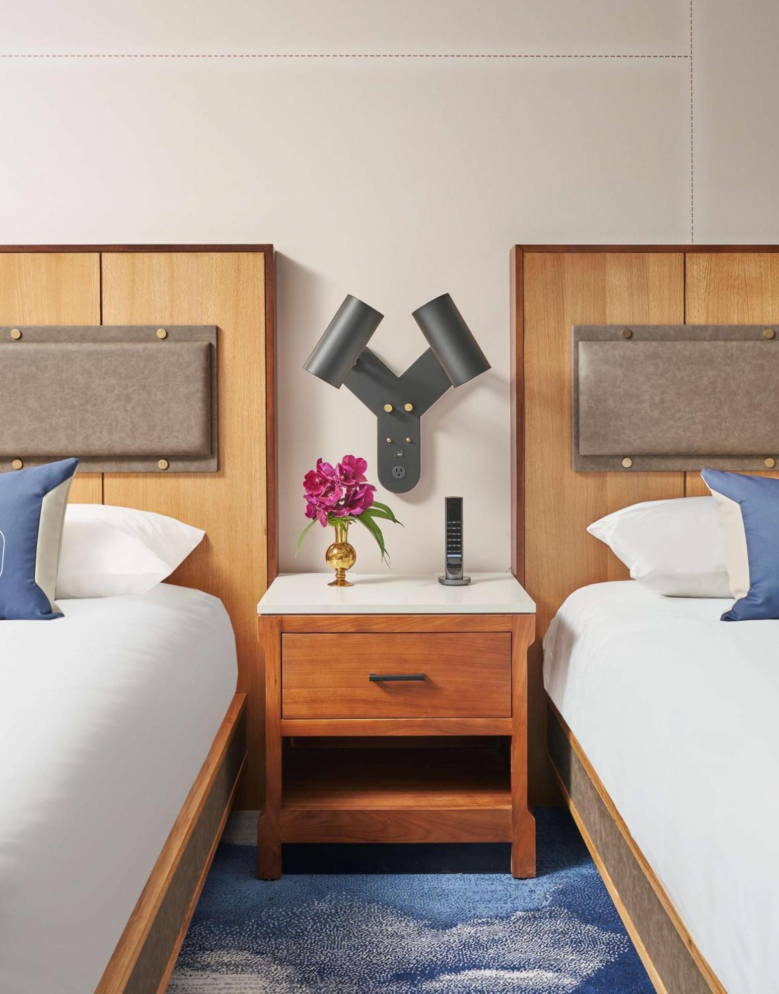 Queen Room Two Queen Beds High Floor or Hearing Accessible