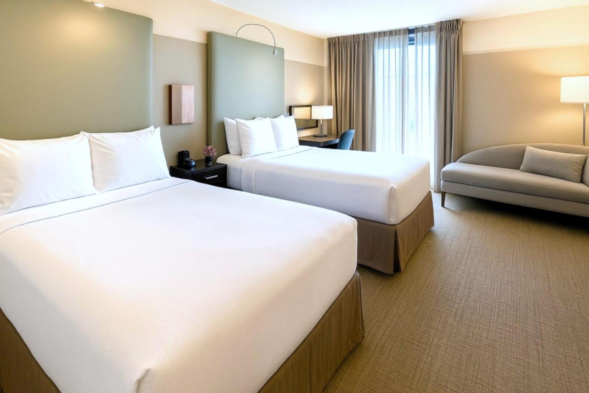 Double Room Two Double Beds Disability Access Roll Shower or Non-Smoking